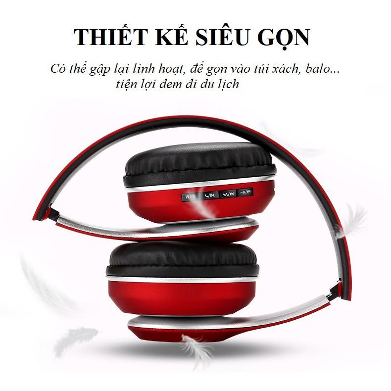 Tai Nghe Chụp Tai ️️ Tai Nghe Không Dây Âm Thanh Sống Động - Tai Nghe Bluetooth ST-33 Hỗ Trợ Thẻ Nhớ, Nghe FM