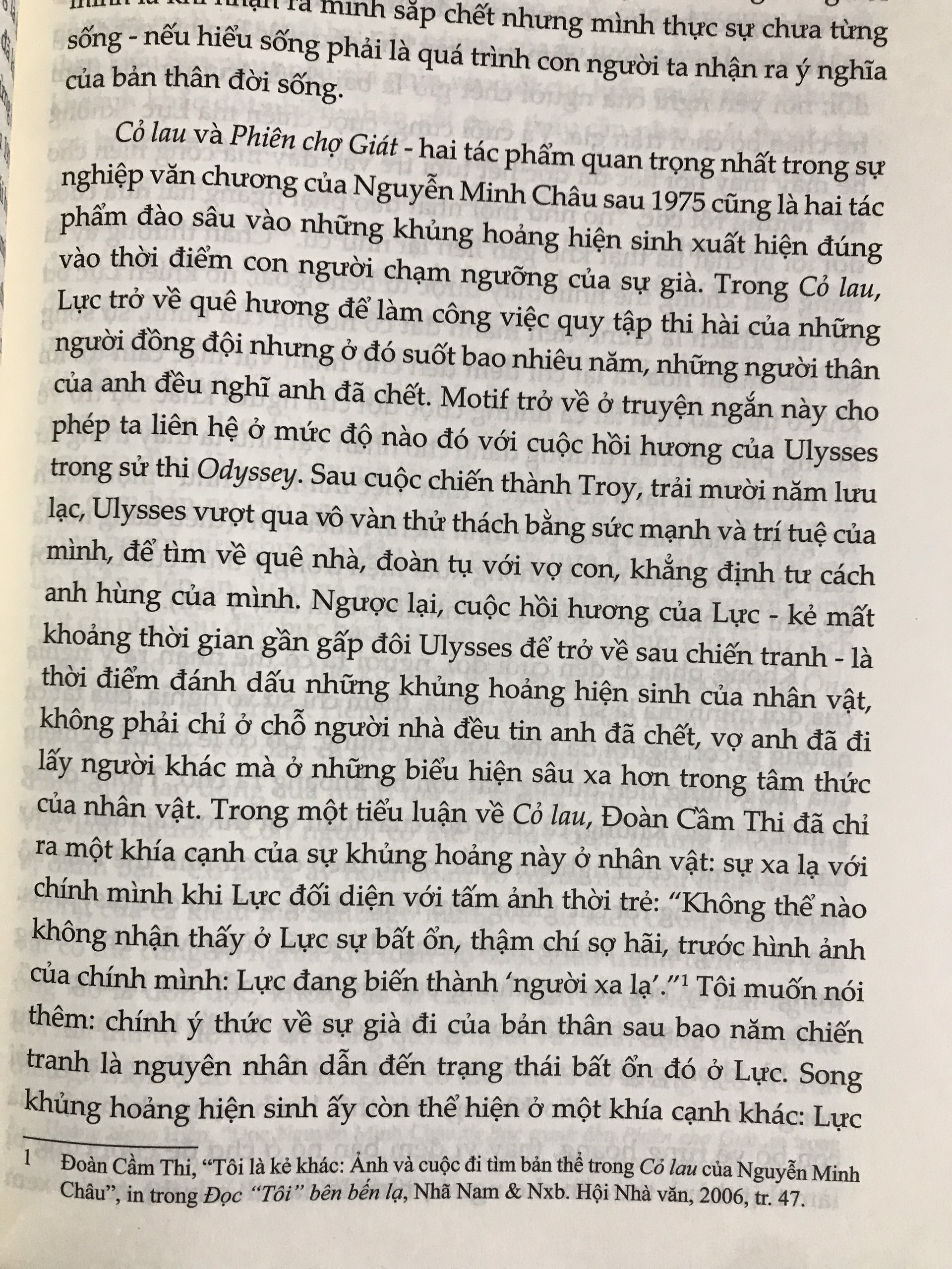 Nguyễn Minh Châu: Dấu chân mở đường - Trong tiến trình đổi mới văn học Việt Nam