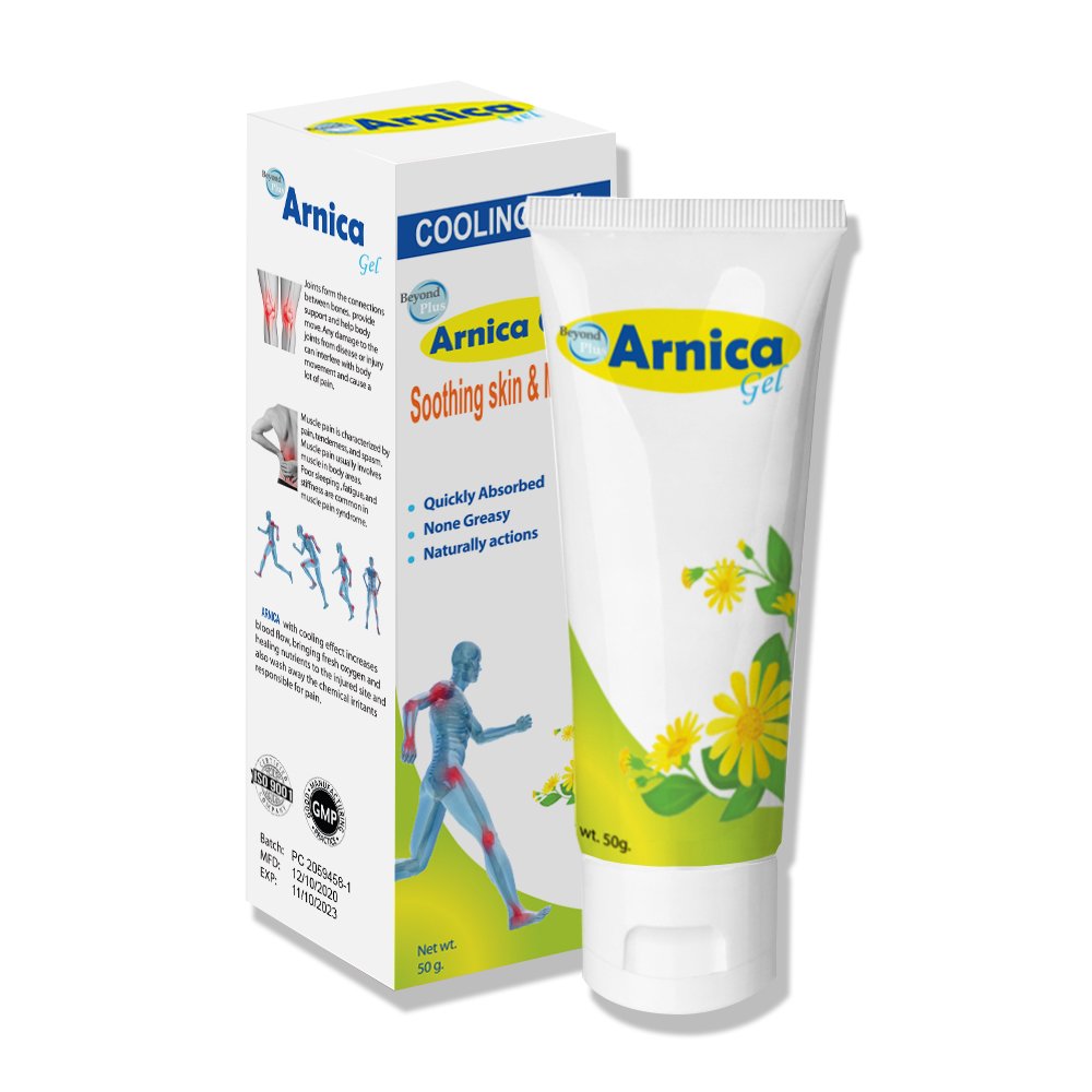 Gel xoa bóp lạnh - giảm đau mỏi cơ, diu da Beyond Plus Arnica