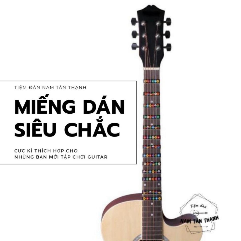 Miếng dán nốt nhạc GUITAR cho người mới học đàn