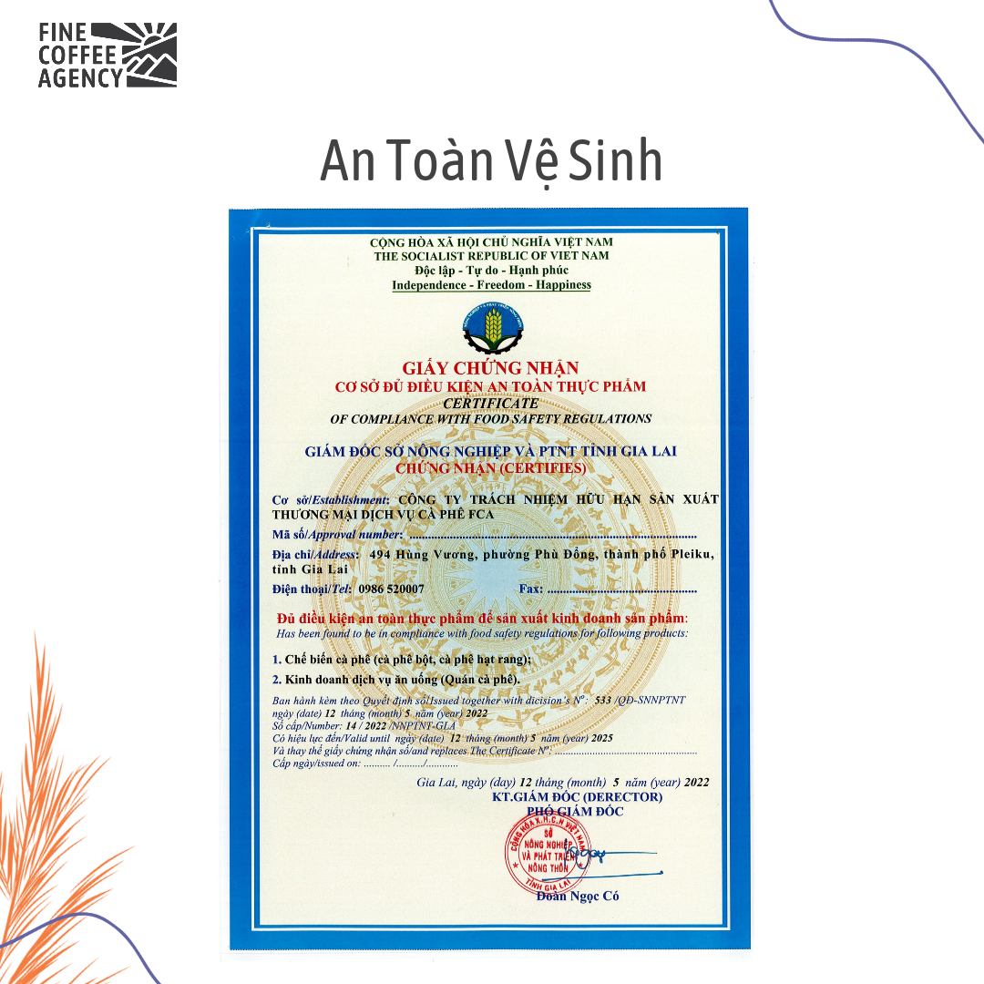 Cà phê Arabica Cầu Đất