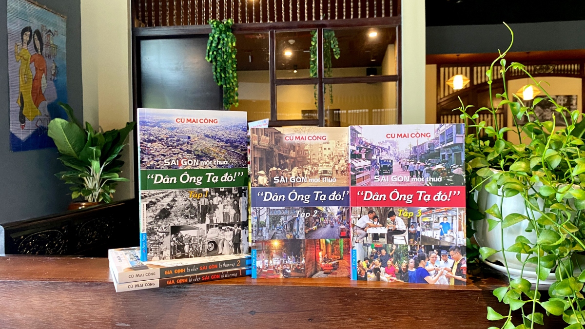 Combo bộ sách &quot;Sài Gòn một thuở - Dân ông Tạ đó!&quot; - Bộ 3 tập