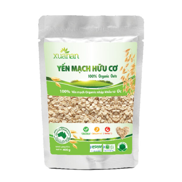 Combo 11 Túi Yến Mạch Hữu Cơ Xuân An Túi 400G