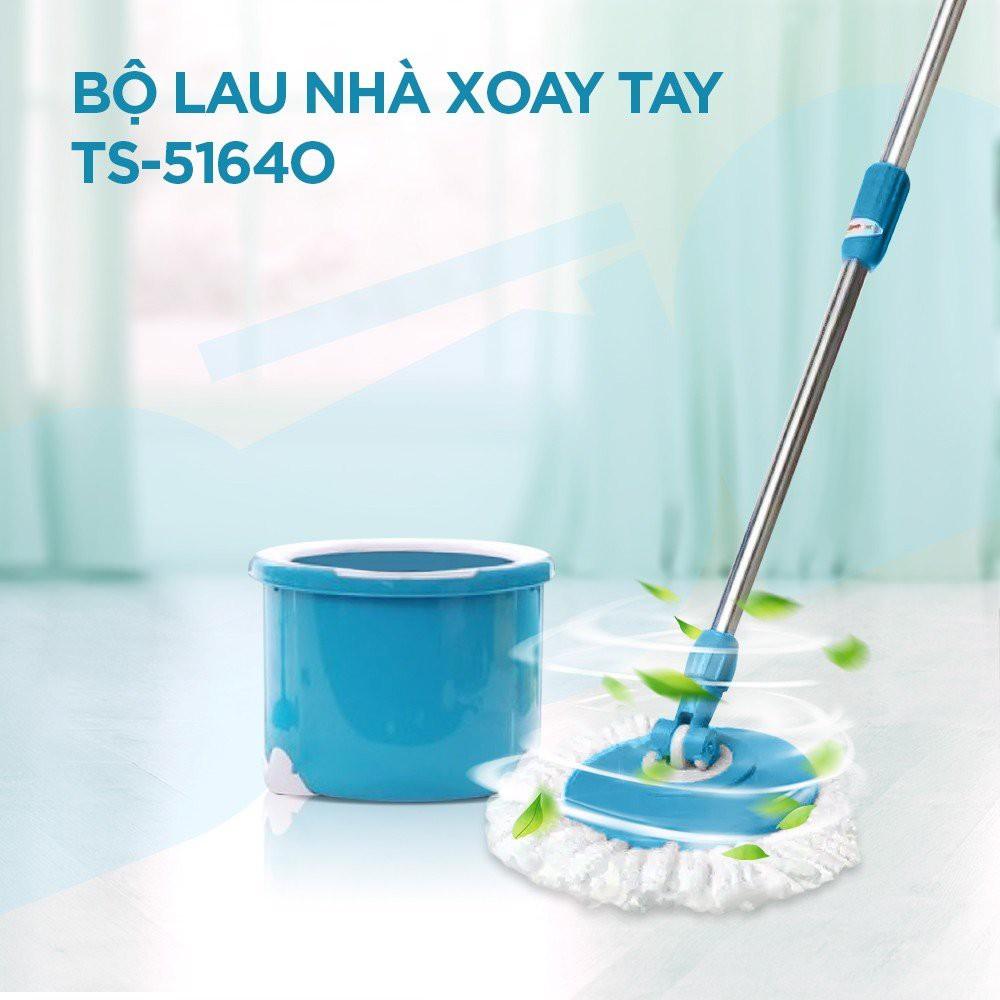 Bộ lau nhà xoay tay - Đài Loan - TS5164O