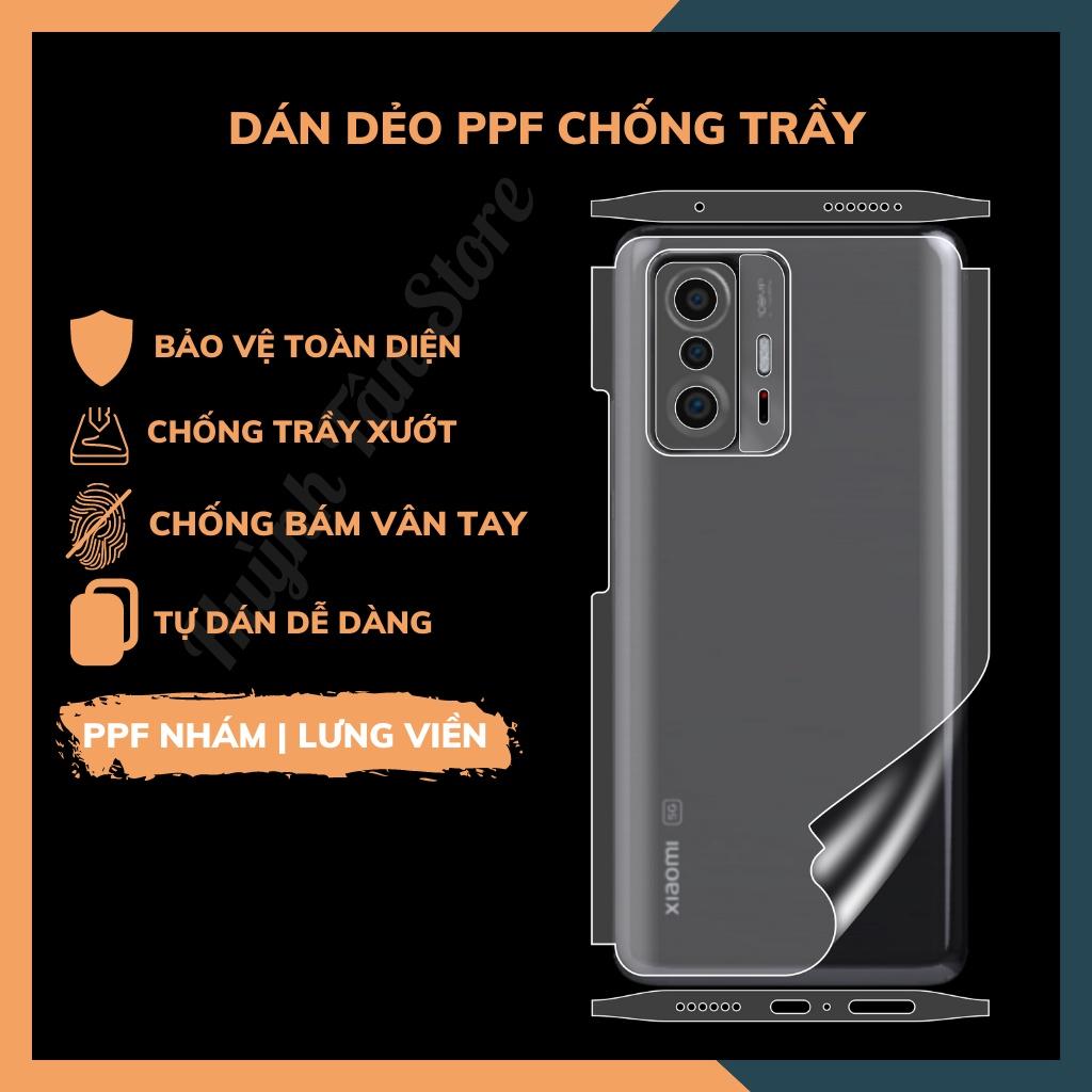 Dán dẻo PPF Mi 11T , 11T Pro trong suốt hoặc nhám , chống trầy xướt, giữ nguyên vẻ đẹp ban đầu