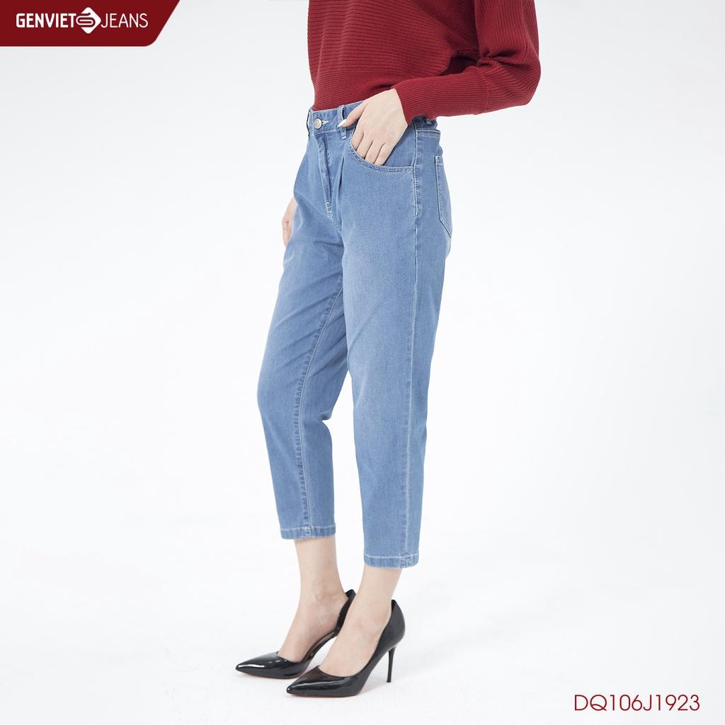 Quần dài jeans nữ GENVIET DQ106J1923