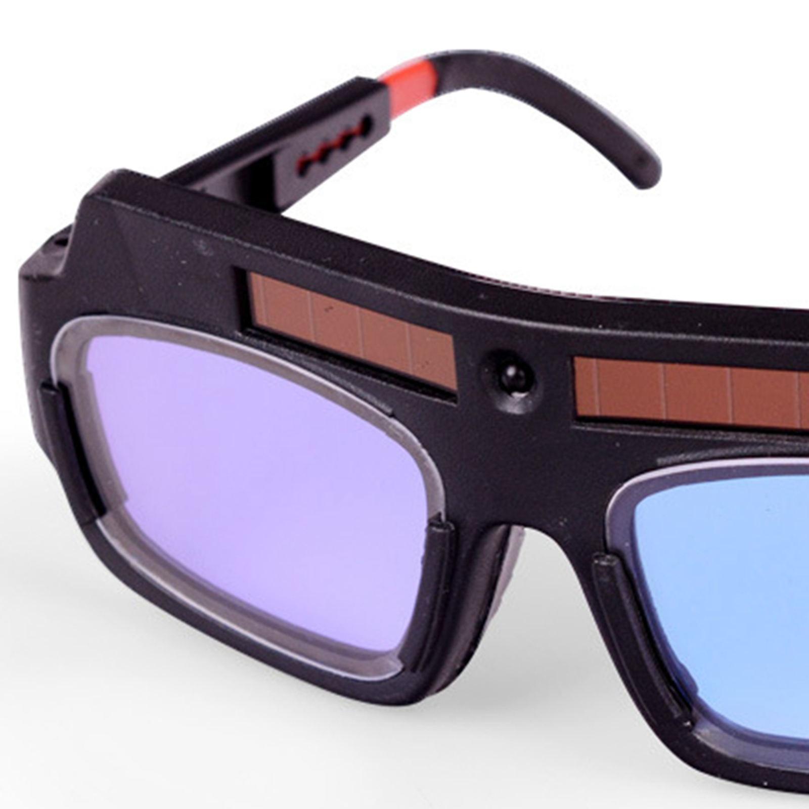 Auto Darkening Welding Goggles Eye Protection Solar Powered Welder Glasses