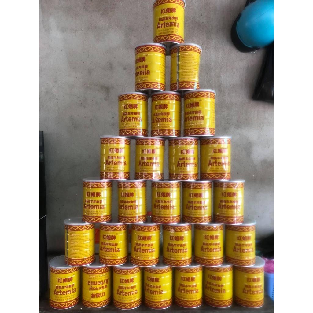 Sale - Nguyên Lon trứng Artemia lon Vàng Trung Quốc
