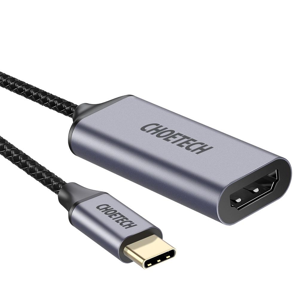 Cáp chuyển đổi USB C sang HDMI CHOETECH HUB-H10 (HÀNG CHÍNH HÃNG)