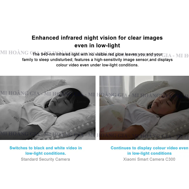 Camera An Ninh Thông Minh Xiaomi PTZ 360 2K 3MP Nhìn Được Ban Đêm Toàn Cảnh - Hàng Chính Hãng