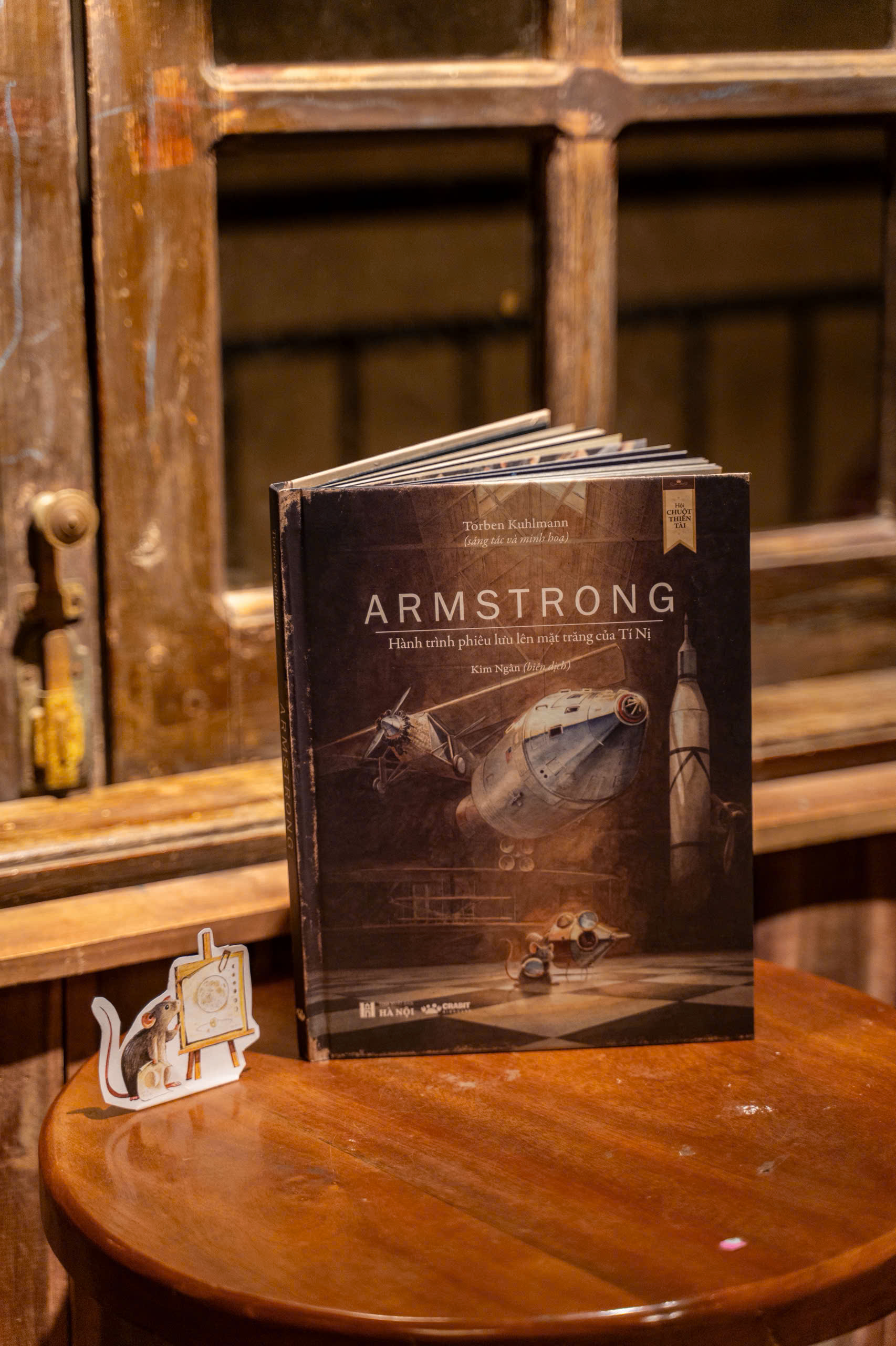 [Combo 4 cuốn bộ sách thiếu nhi] HỘI CHUỘT THIÊN TÀI (Armstrong, Lindbergh, Edison, Eistein) – Torben Kuhlmann – Kim Ngân dịch – Crabit Kidbooks