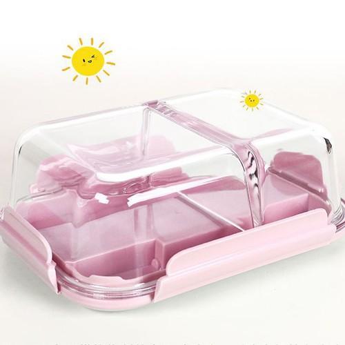 Hộp cơm thủy tinh 1 ngăn, 2 ngăn