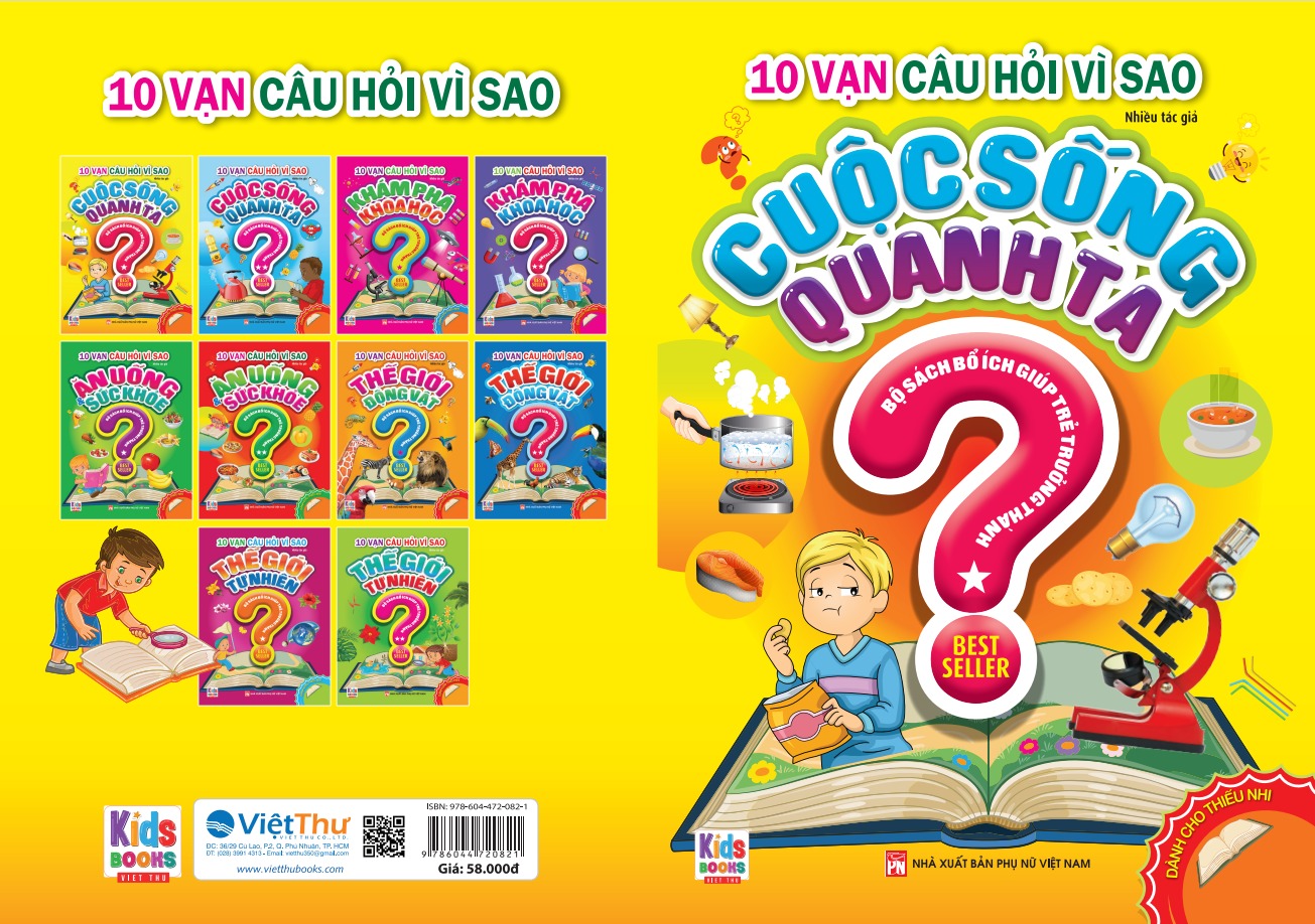 Sách - 10 Vạn Câu Hỏi Vì Sao: Thế Giới Quanh Ta Tập 1