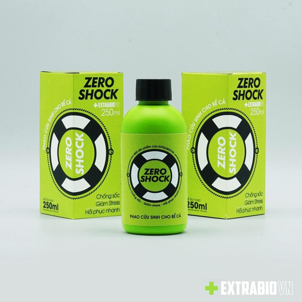 ExtraBio Zero Shock - Chống Sốc, Giảm Stress, khử clo và kim loại nặng, Phục Hồi Nhanh Cho Cá Cảnh, Tép Cảnh-shopleo