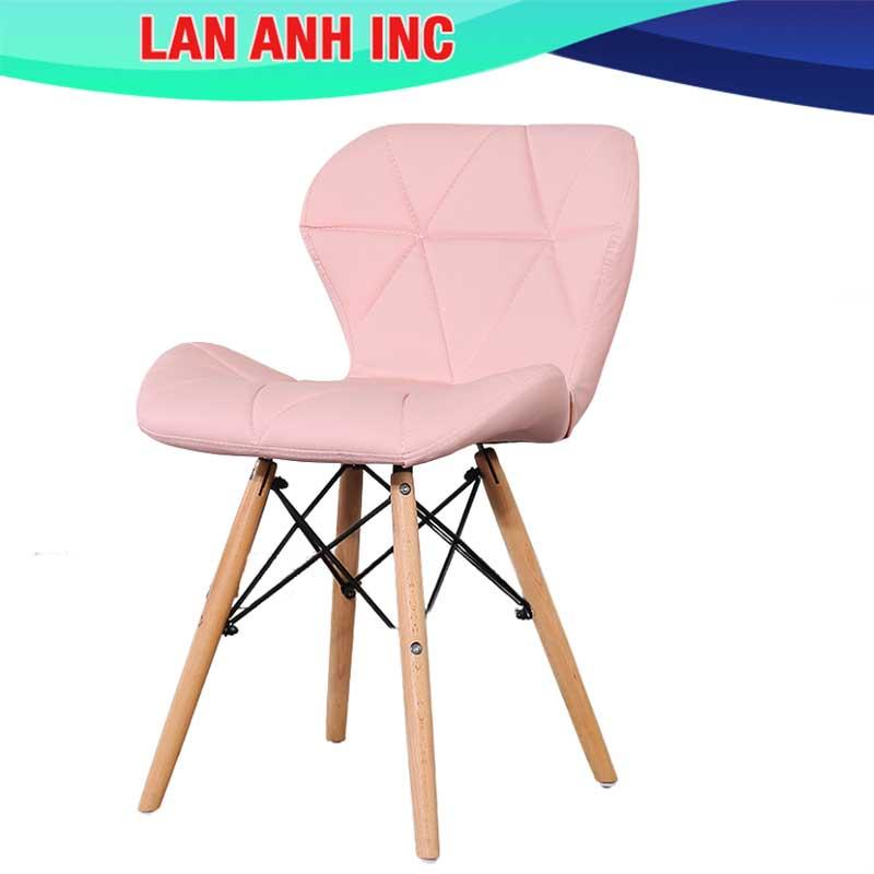 Ghế eames cánh bướm bọc da chân gỗ nhập khẩu cao cấp