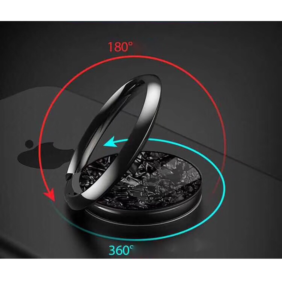 Iring nhẫn điện thoại ring dán lưng điện thoại ring phone mobile thông minh 0412 vân đá xoay tròn 360 độ móc ngón tay giữ điện thoại chắc chắn