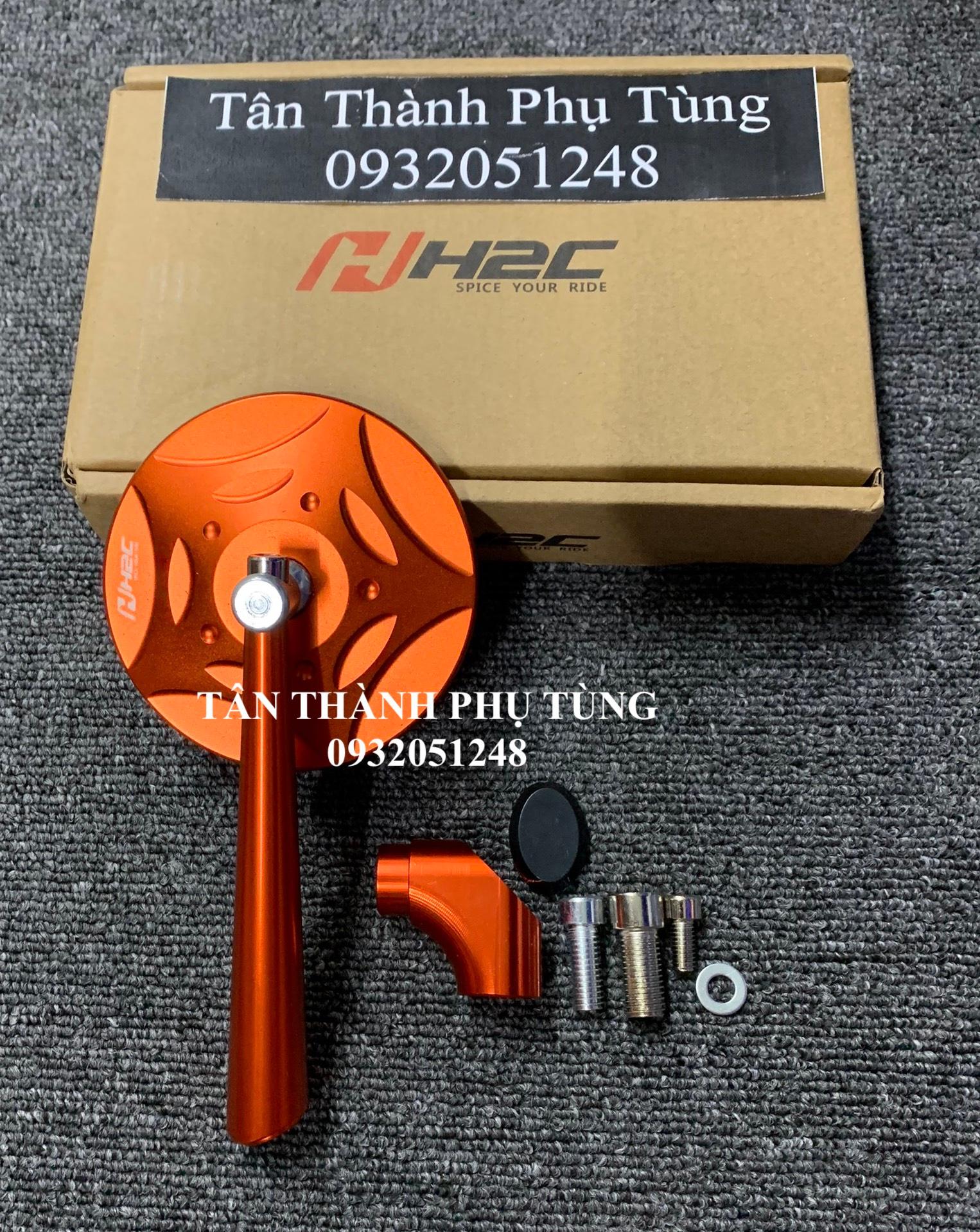 Kính chiếu hậu dành cho H2C nhôm CNC kiểu tròn