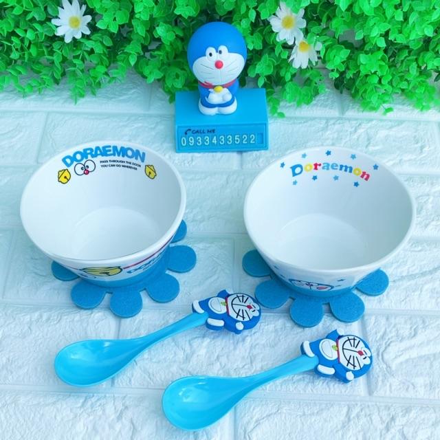 SET COMBO CHÉN SỨ CAO CẤP DORAEMON DOREMON