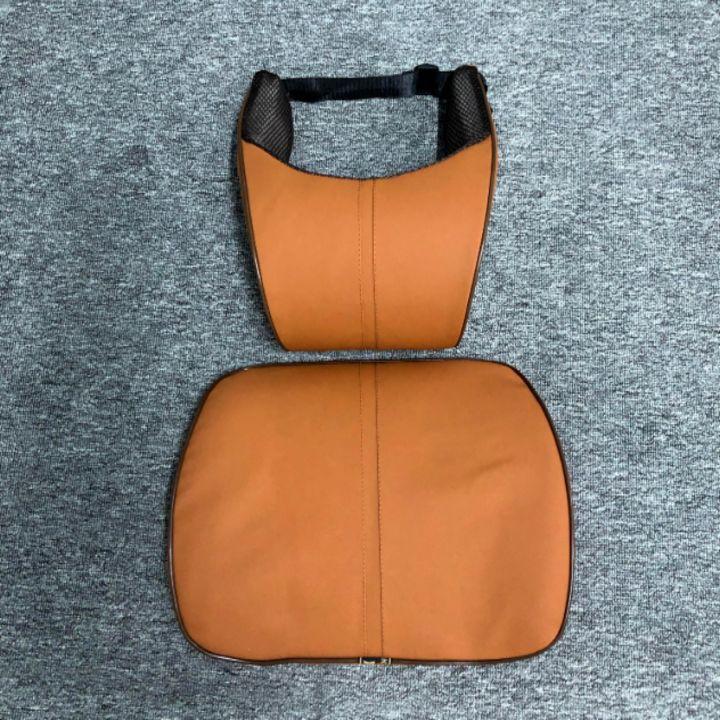 Bộ gối tựa đầu và lưng ô tô, xe hơi cao cấp chất liệu 100% cao su non - Mã: DC-TCTL01