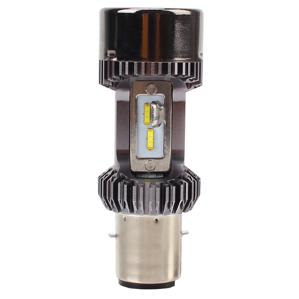 1 đèn pha LED H4 BA20D 30W cho xe máy