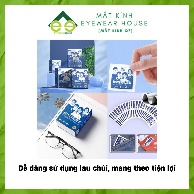 (Hoả Tốc) Khăn lau kính NANO chuyên dụng  chống bám hơi nước đi mưa, đeo khẩu trang hỗ trợ chơi thể thao