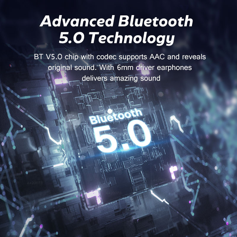 Tai Nghe Không Dây 3500MAh Sạc Hộp Chống Nước Bluetooth Giảm Tiếng Ồn Tai Nghe Nhét Tai Thể Thao Tai Nghe Có Mic