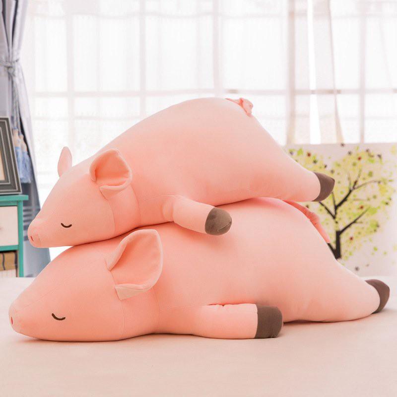 GẤU BÔNG HEO LƯỜI NẰM NGỦ