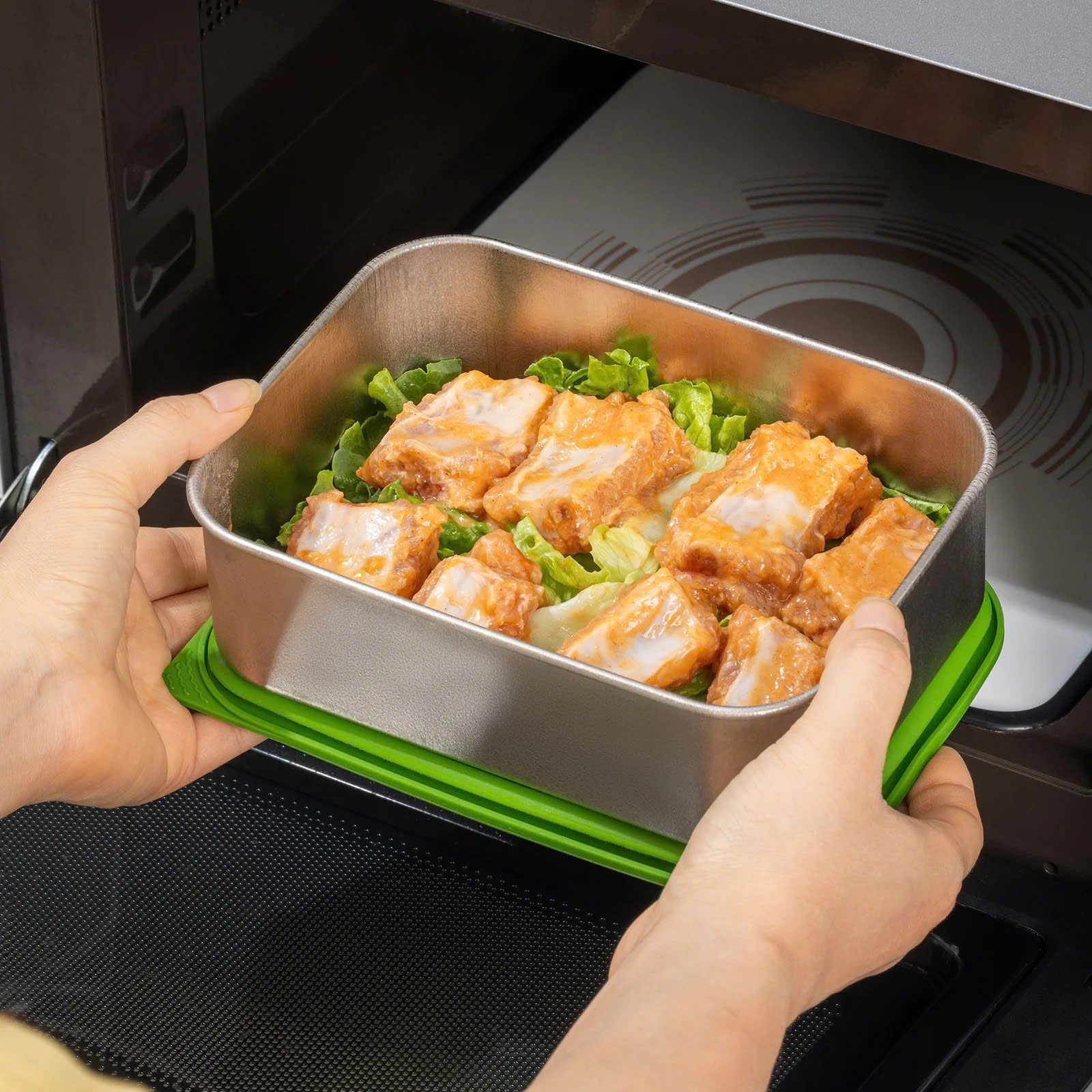 Hộp đựng thực phẩm Keith Titanium Ti5386 800ml (có thể sử dụng trong lò vi sóng)