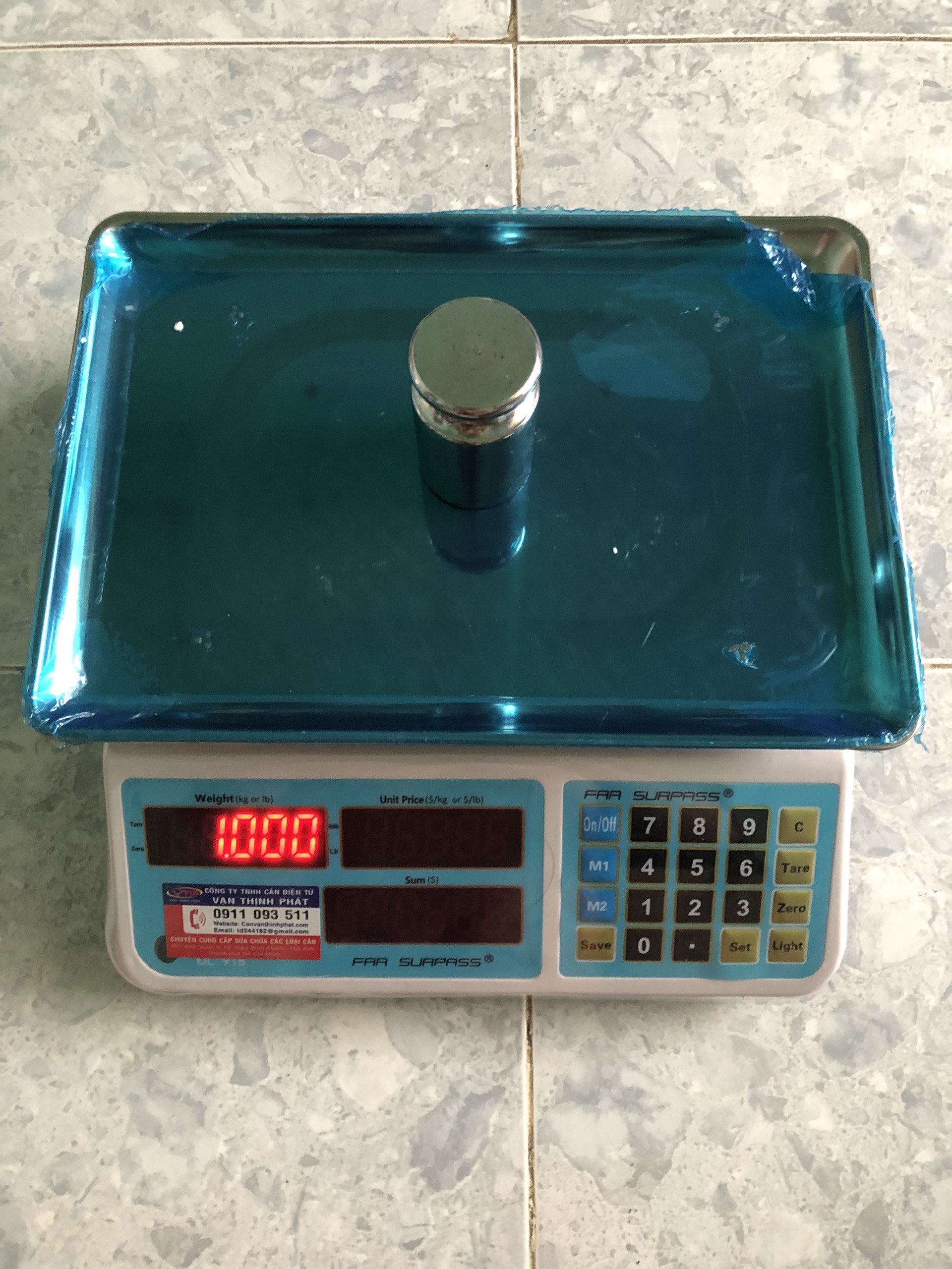 Cân Điện Tử Tính Tiền Chống Nước ACS-918