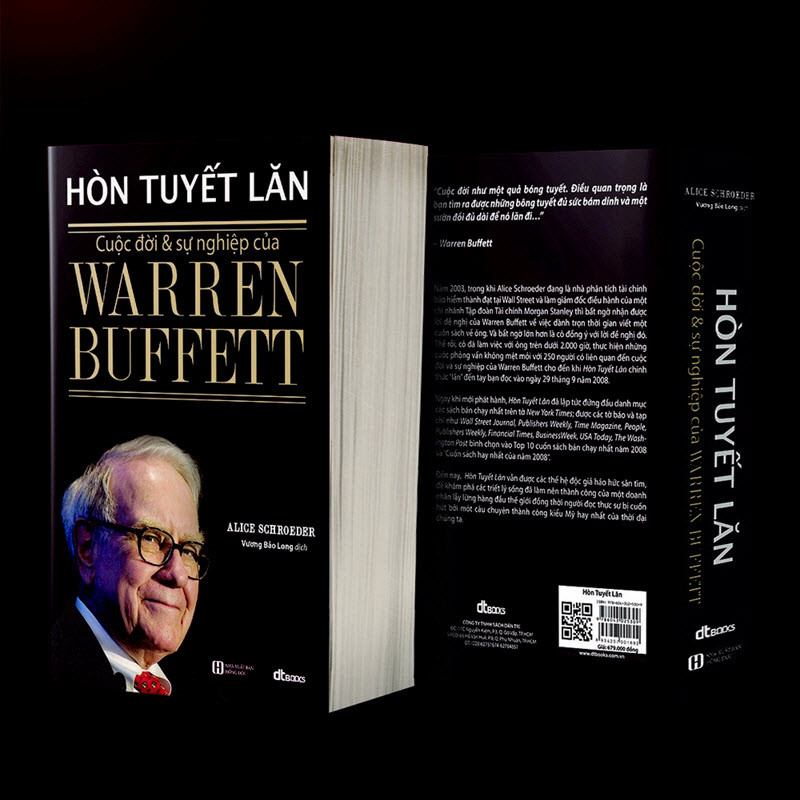 Hòn Tuyết Lăn - Cuộc đời và Sự nghiệp của Warren Buffett - Alice Schroeder - Vương Bảo Long - (bìa mềm)