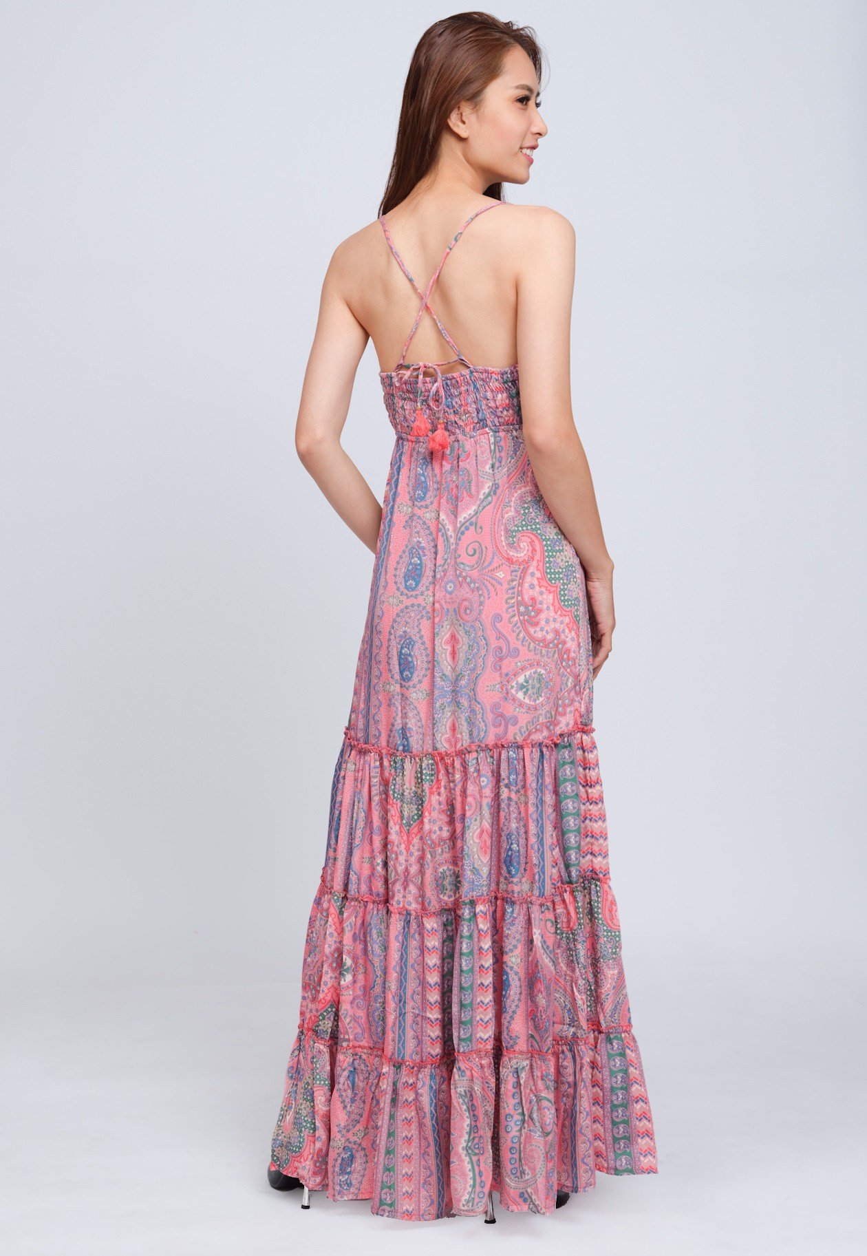 Đầm Maxi 2 Dây Luna Llena LN174LA90-PI