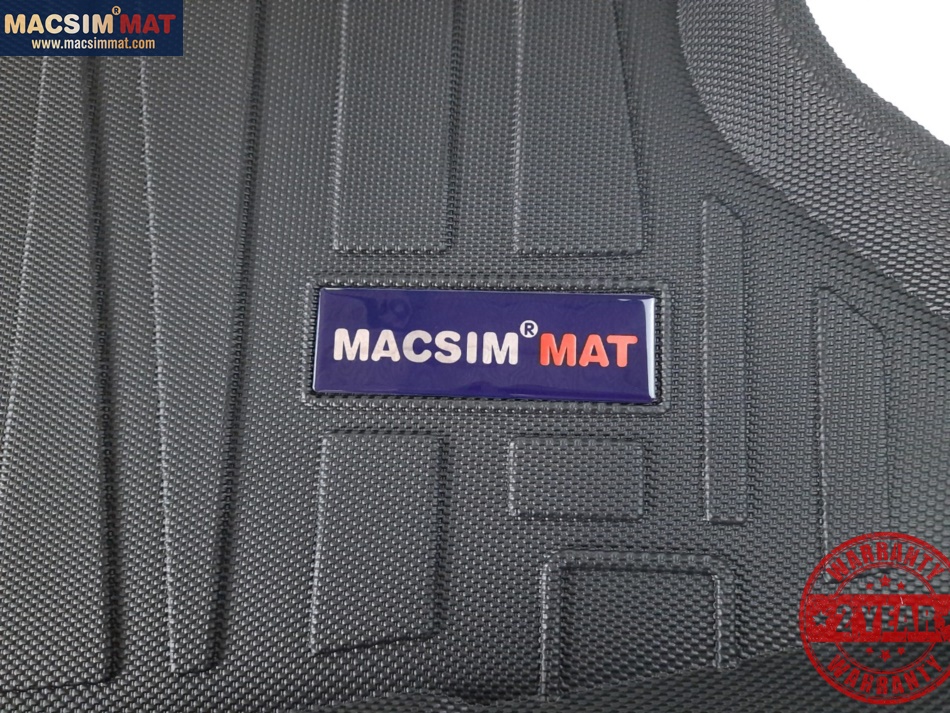 Thảm lót cốp xe ô tô Hyundai I30 2018-đến nay nhãn hiệu Macsim chất liệu TPV cao cấp màu đen