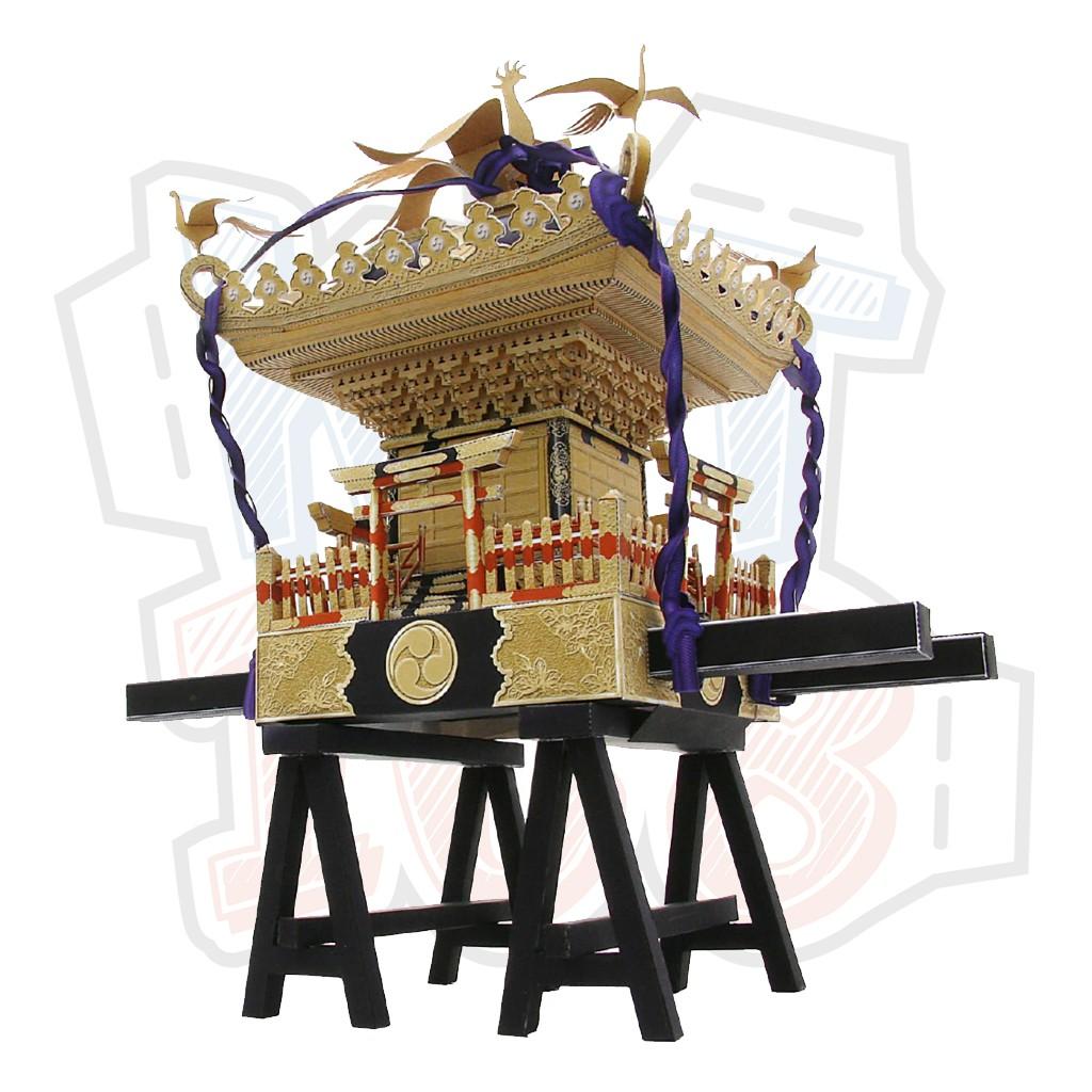 Mô hình giấy Lễ hội Đền thờ di động Nhật Bản Mikoshi (portable shrine)