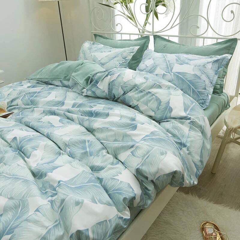 Bộ chăn ga 4 món cotton Poly cao cấp đủ size nhiều mẫu (không kèm ruột) TCA8