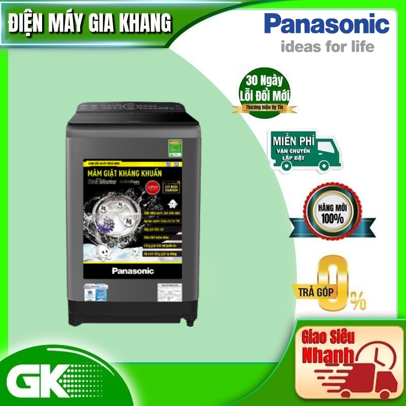 Máy Giặt Cửa Trên Panasonic Chăm Sóc Gia Đình 9kg NA-F90A9DRV - Hàng chính hãng