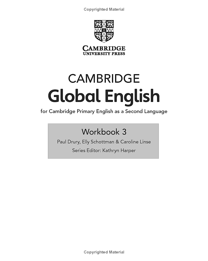 Cambridge Global English Workbook 3 With Digital Access (1 Year) 2nd Edition