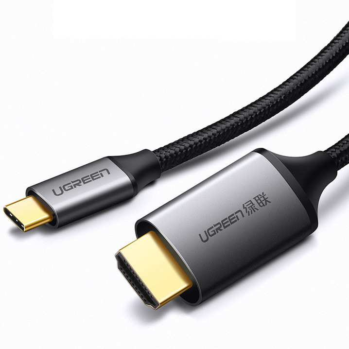 Hình ảnh Cáp USB Type-C to HDMI hỗ trợ 4K dài 1.5m Ugreen 50570 - Hàng Chính Hãng