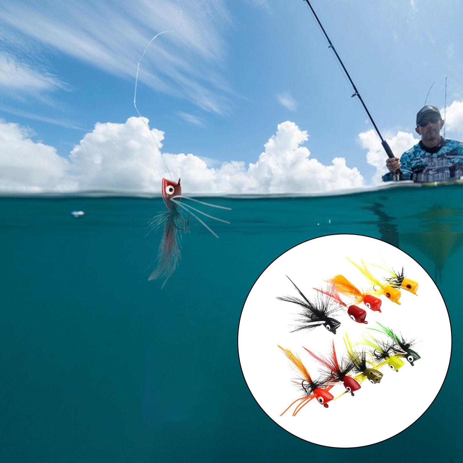10 Pieces Fly Fishing Fishing Lures Assortment Artificial Baits Fly Fishing for Trout Salmon Fly Fishing Sunfish