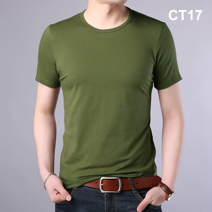 Áo Thun Nam Cổ Tim, cổ tròn Tay ngắn, Trẻ Trung, Mẫu Mới nhất