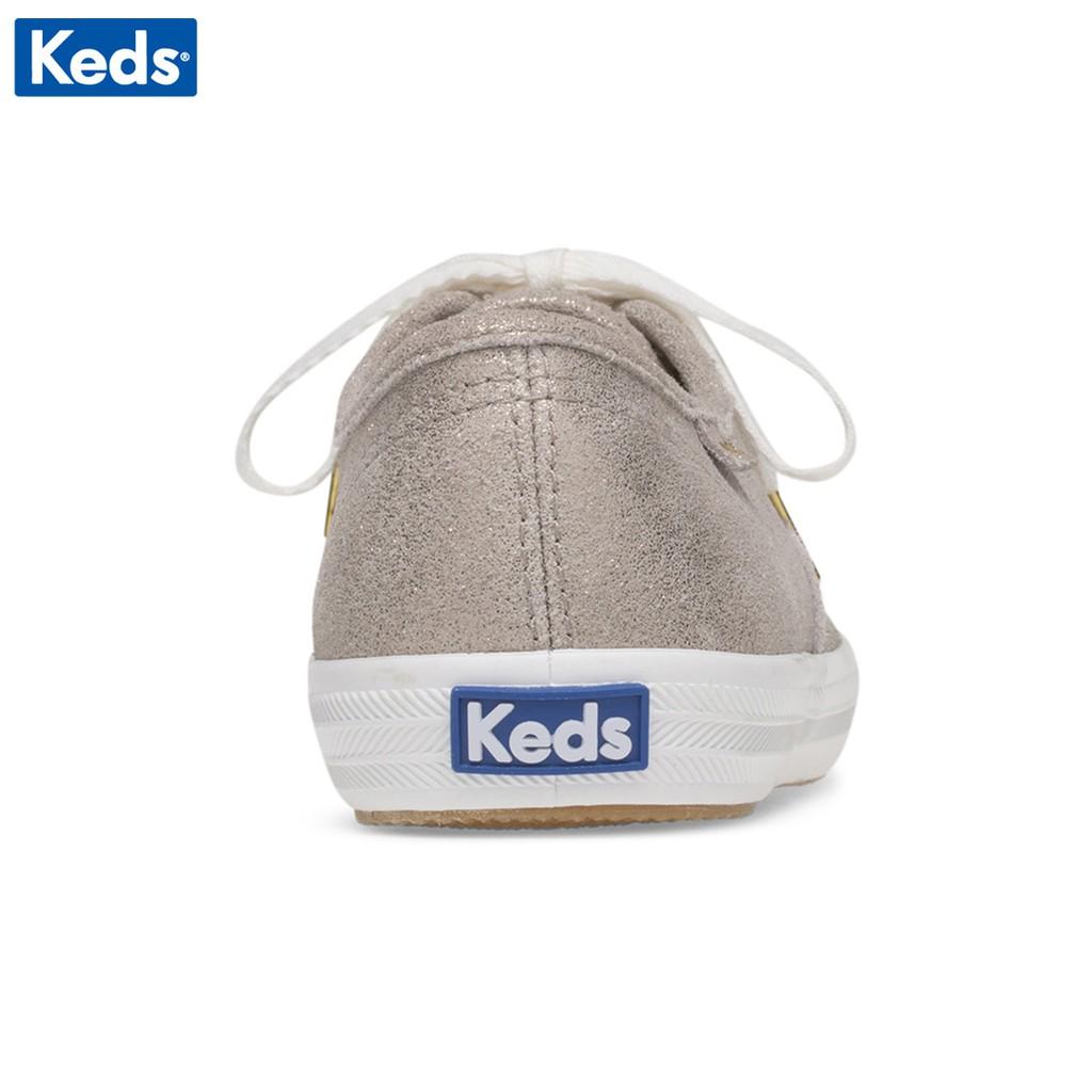 Giày Keds Nữ - Champion Glitter Suede Champagne - KD059114