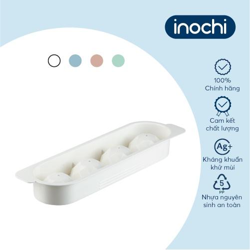 Khay đá tròn Inochi 4 viên Inochi màu Trắng/Xanh/Hồng