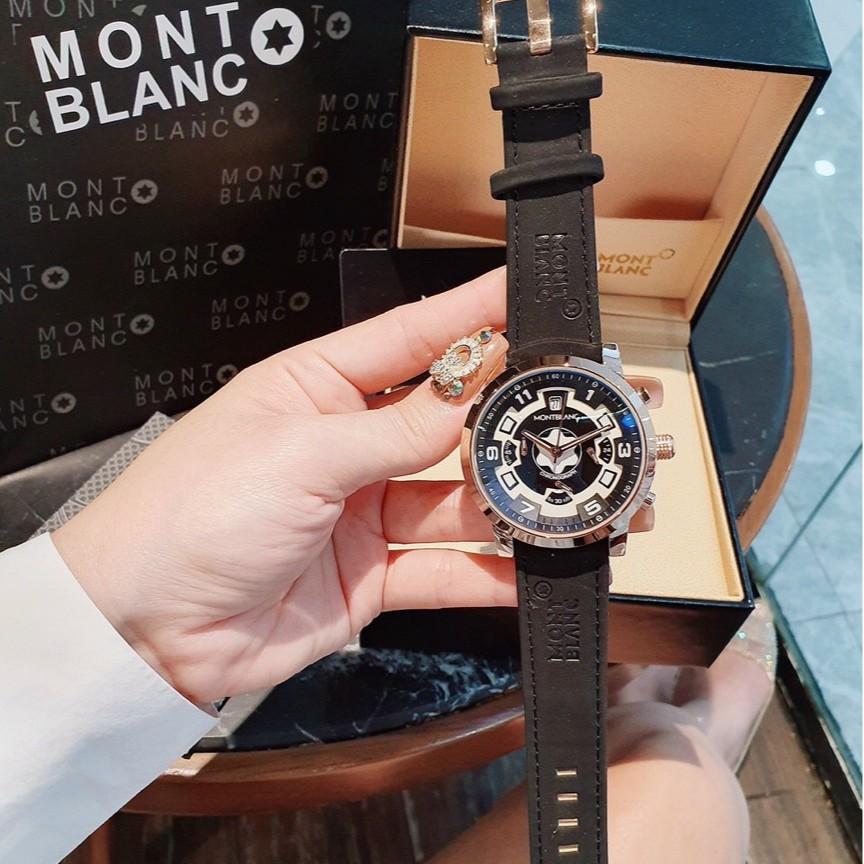 ĐỒNG HỒ NAM MONTBLANC G1189 CHRONOGRAPH , DÂY DA , SIZE 42MM (DHRXMB02)