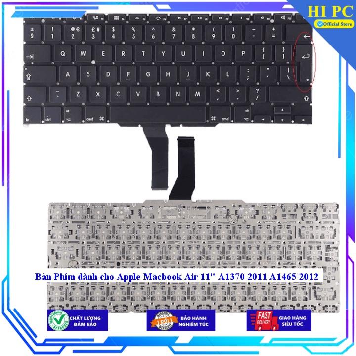Bàn Phím dành cho Apple Macbook Air 11" A1370 2011 A1465 2012 - Hàng Nhập Khẩu