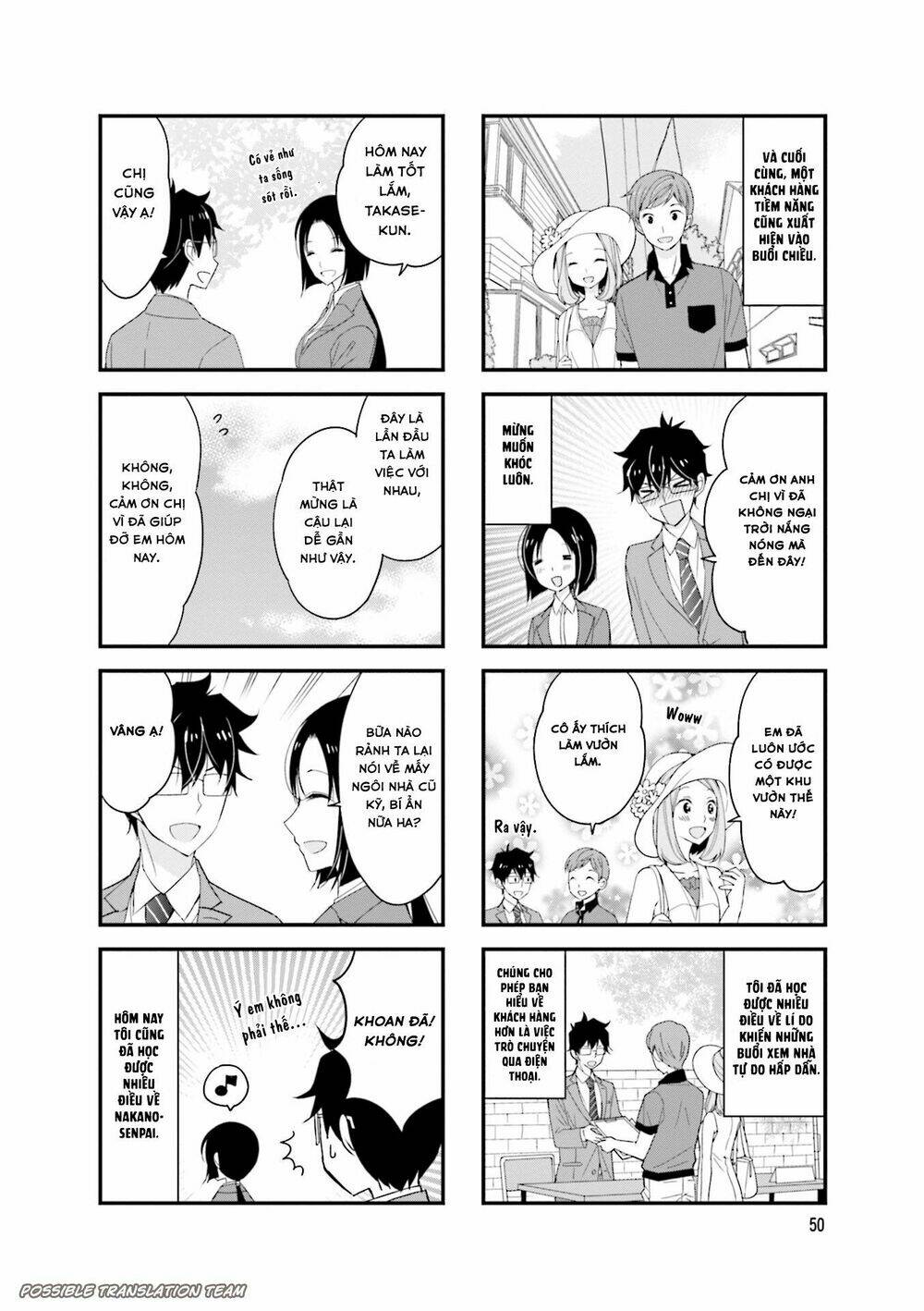 senpai nhỏ nhắn của tôi rất dễ thương chapter 21 10