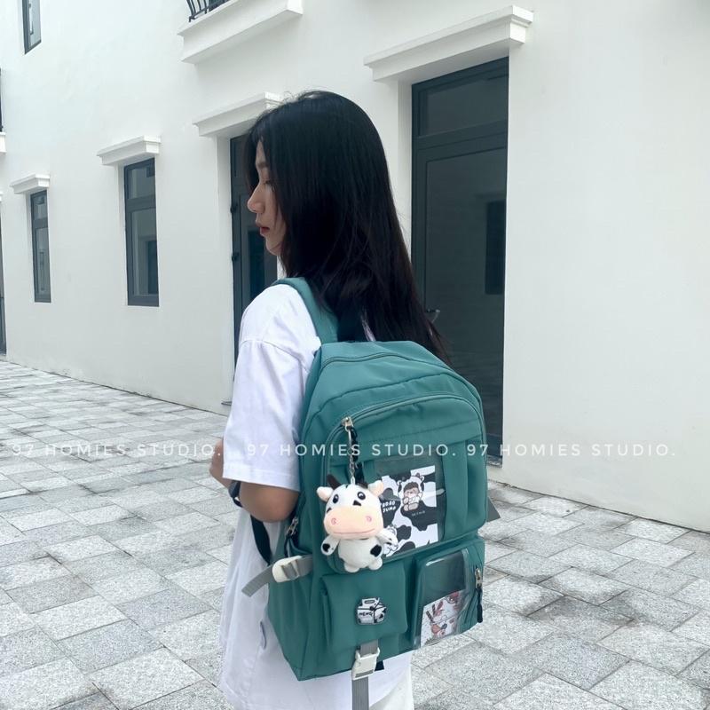 Balo Ulzzang sinh viên - Balô nhiều màu xinh xắn