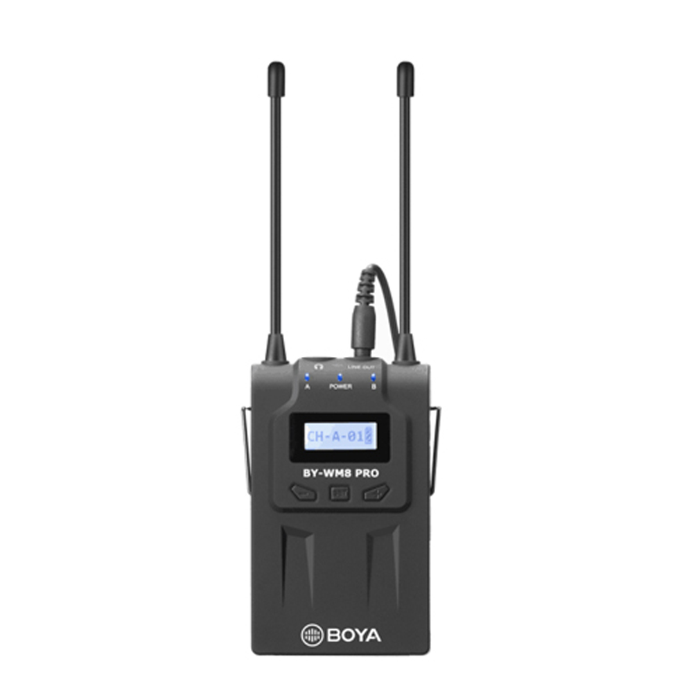 Phụ Kiện Âm Thanh BOYA Chuyên Nghiệp Wireless Microphone System BY-WM8 Pro-K1, Chất Lượng Cao - Hàng Chính Hãng