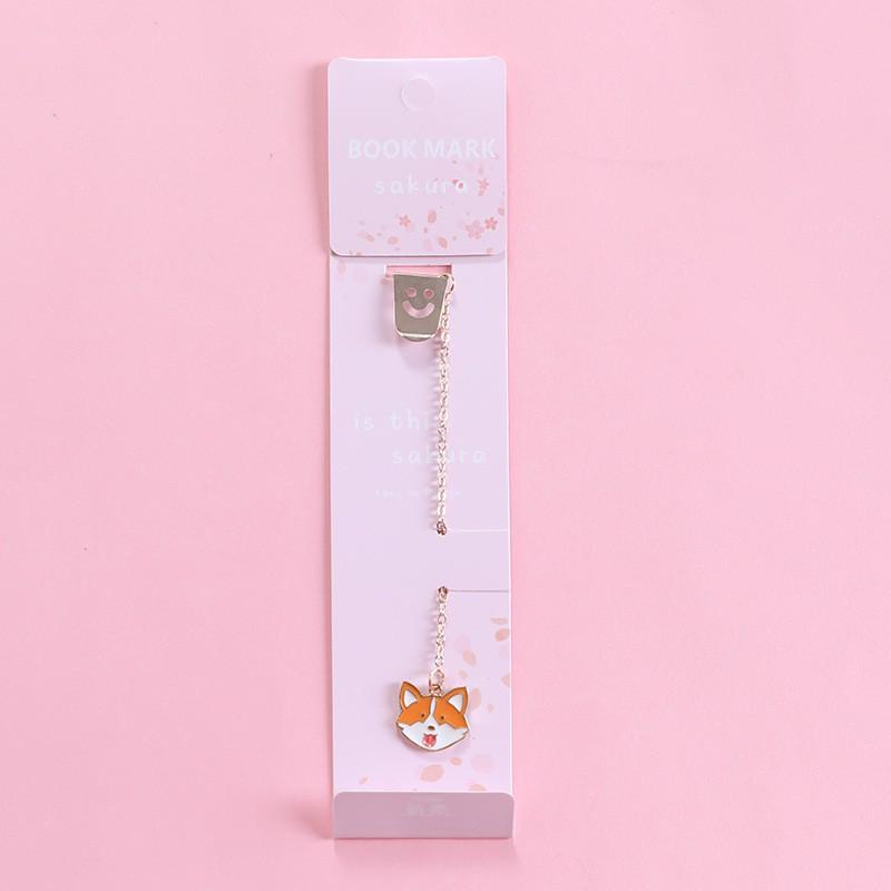 Bookmark Dây Kim Loại Họa Tiết Hoạt Hình Siêu Cute
