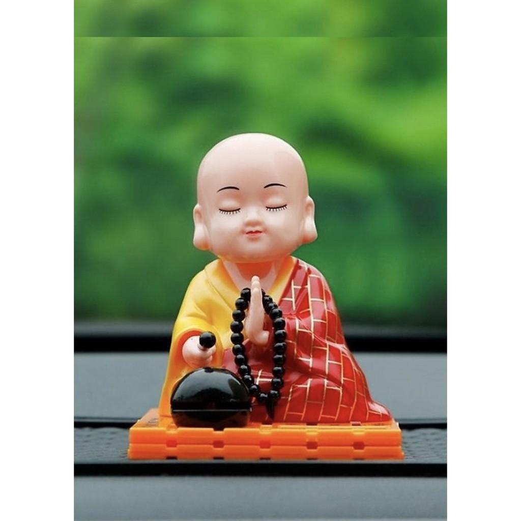 Tượng phật chú tiểu trang trí xe hơi ô tô KH15688