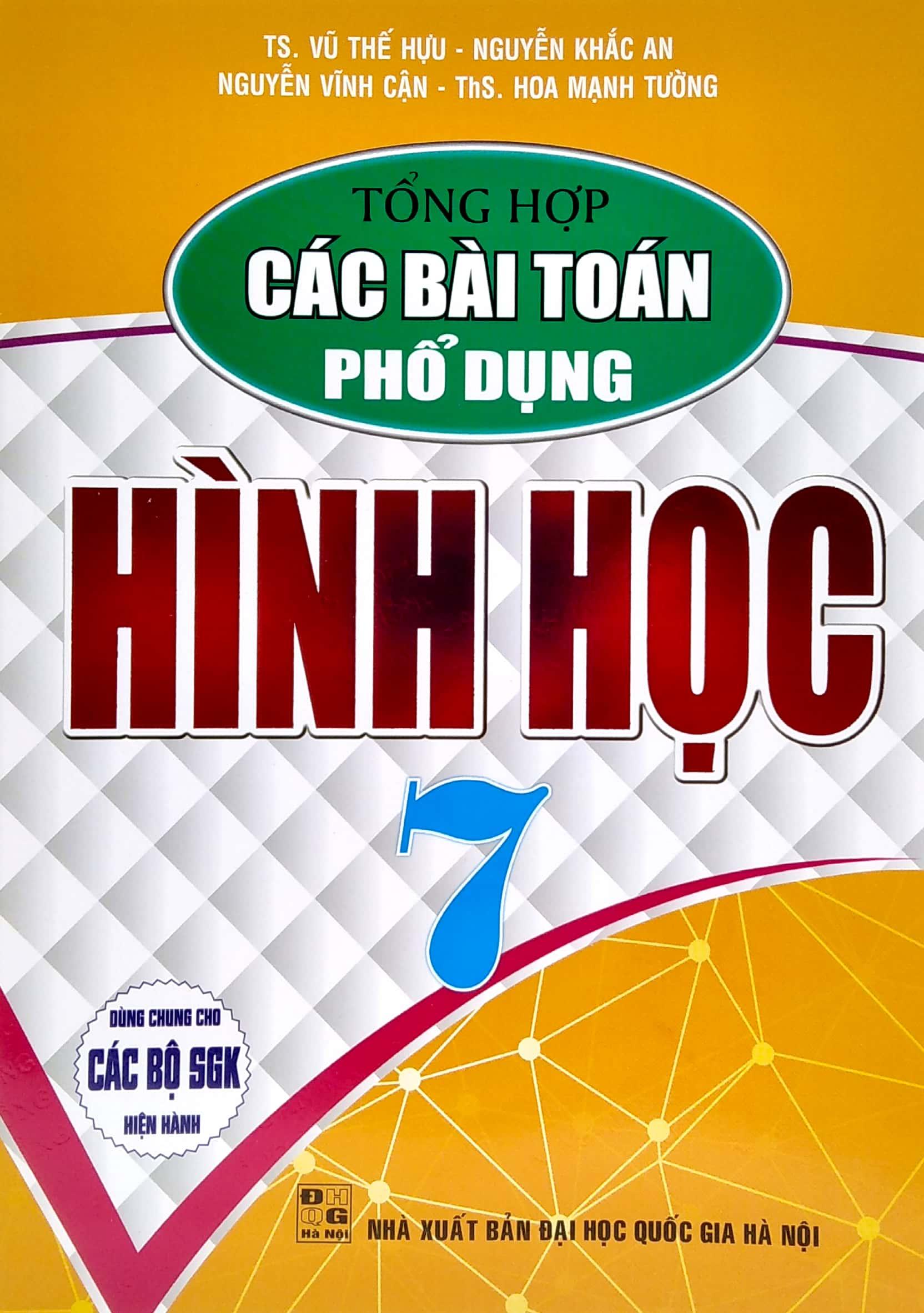 Tổng Hợp Các Bài Toán Phổ Dụng Hình Học 7