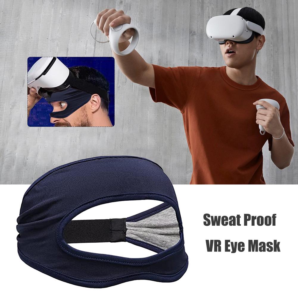 Phụ kiện VR Mặt nạ che mắt Băng thấm mồ hôi có thể điều chỉnh Kích thước đệm Tai nghe thực tế ảo Vỏ bọc cho Oculus Quest 2 1 Màu sắc: VR-C-17